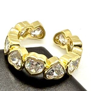 Goldfilled Heart Crystal Ring